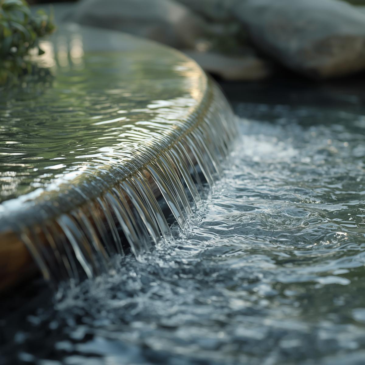Calming water feature